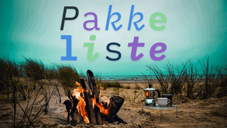 Pakkeliste, huskeliste yil shelter